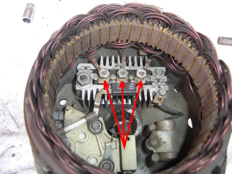 GM 10SI Alternator Rebuild Photo by Bazouille Photobucket